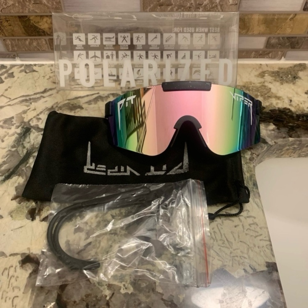 ❇️V11 Pit Style Polarized Sunglasses Driving Sports Outdoor, Pit Viper Theme